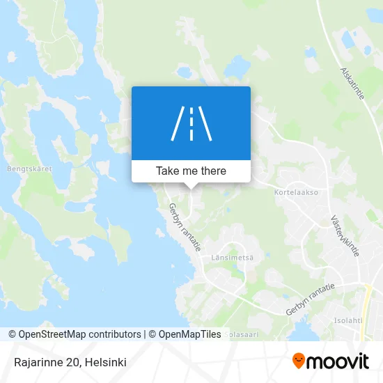 Rajarinne 20 map
