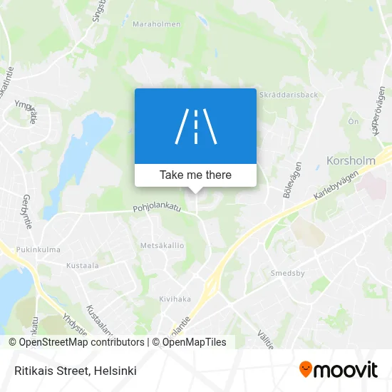 Ritikais Street map