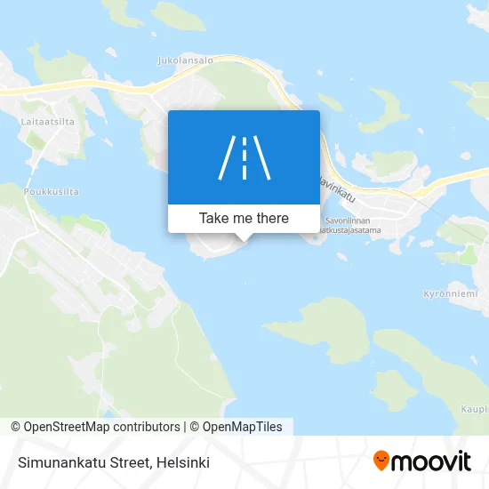 Simunankatu Street map