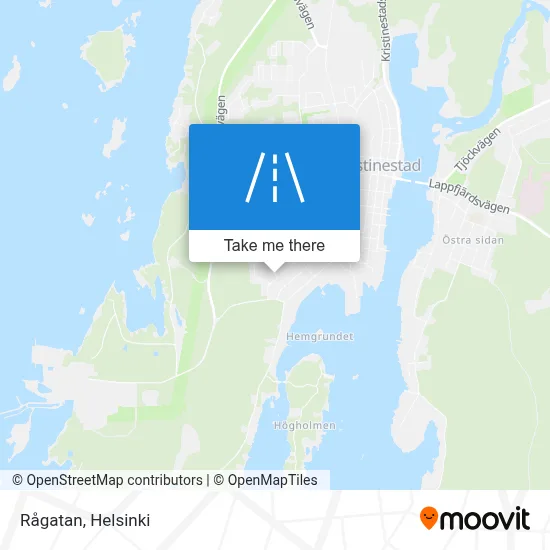 Rågatan map