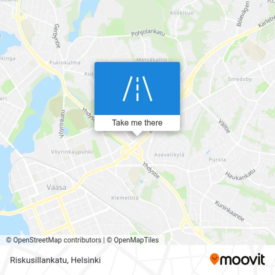 Riskusillankatu map
