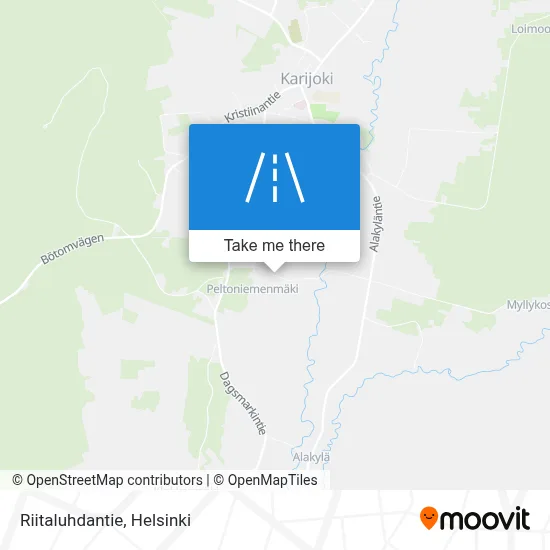 Riitaluhdantie map