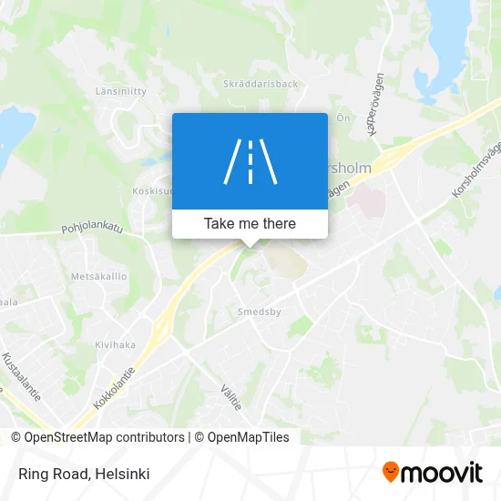 Ring Road map