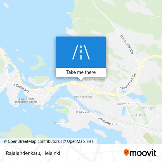 Rajalahdenkatu map