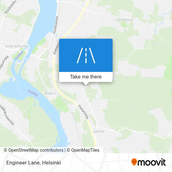 Engineer Lane map