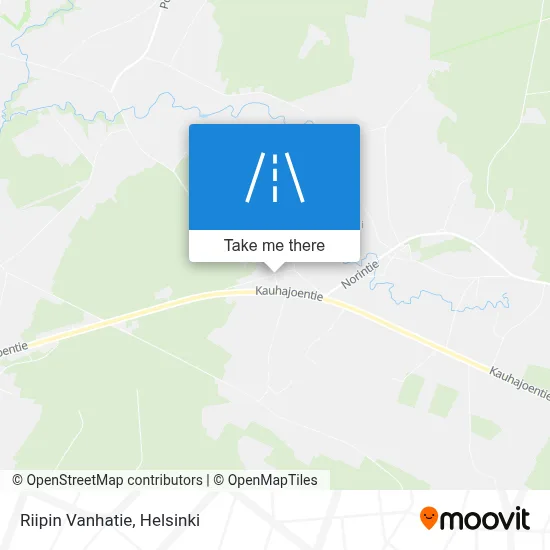Riipin Vanhatie map