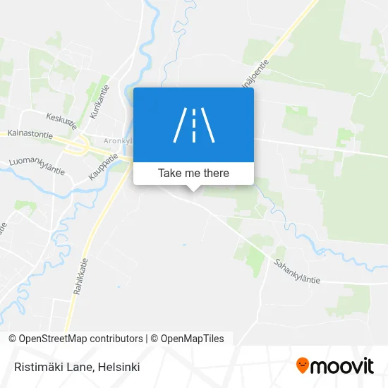 Ristimäki Lane map