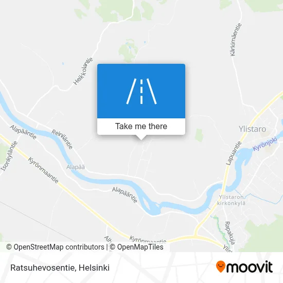 Ratsuhevosentie map