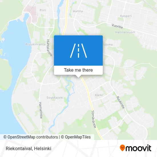 Riekontaival map