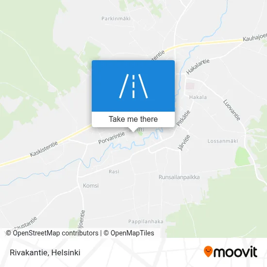 Rivakantie map