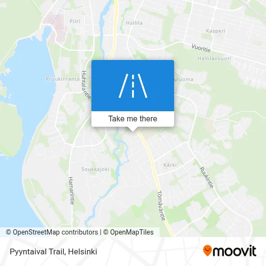 Pyyntaival Trail map