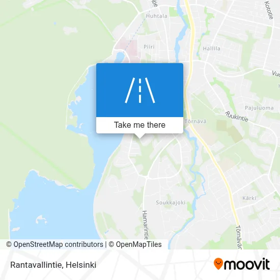 Rantavallintie map