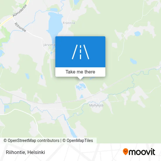 Riihontie map