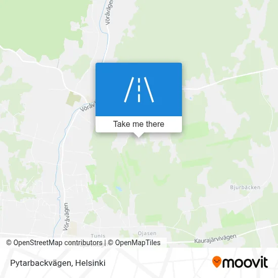 Pytarbackvägen map