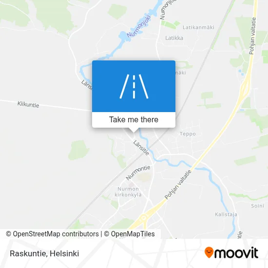 Raskuntie map