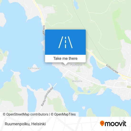 Ruumenpolku map