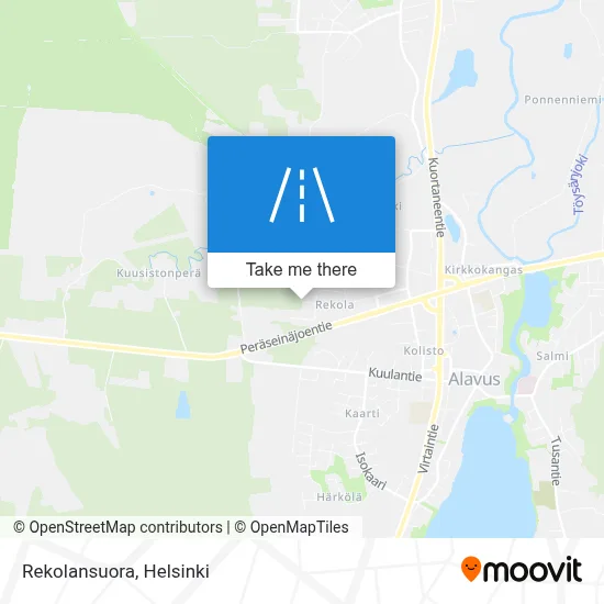 Rekolansuora map