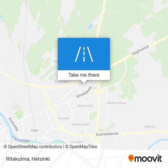 Ritakulma map