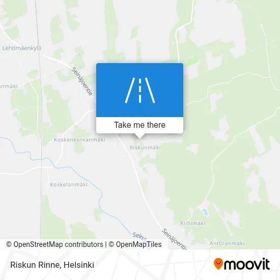 Riskun Rinne map