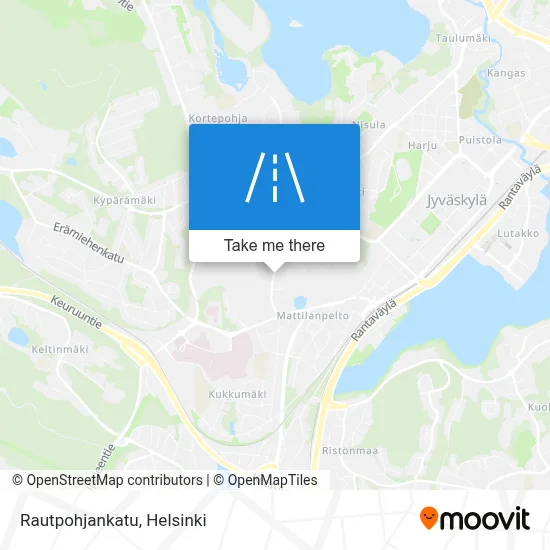 Rautpohjankatu map