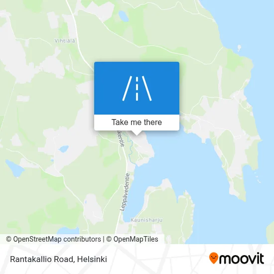 Rantakallio Road map