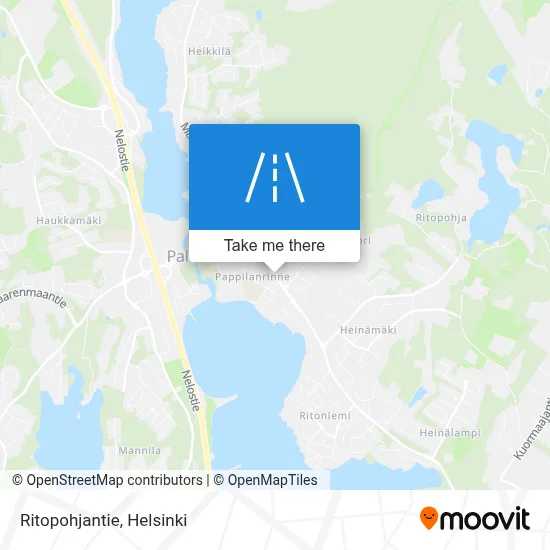 Ritopohjantie map