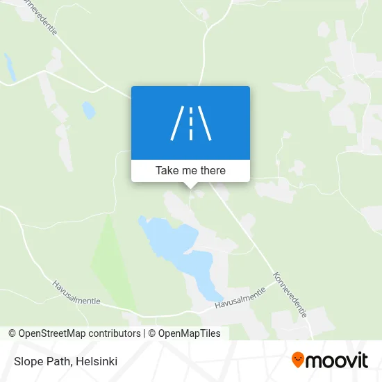 Slope Path map