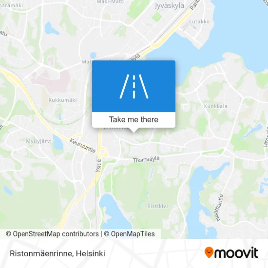 Ristonmäenrinne map
