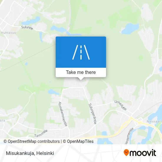 Misukankuja map