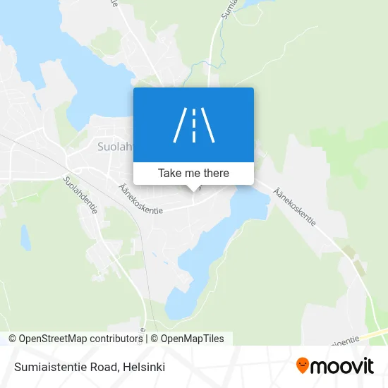 Sumiaistentie Road map