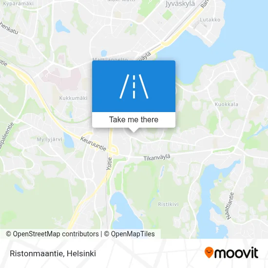 Ristonmaantie map