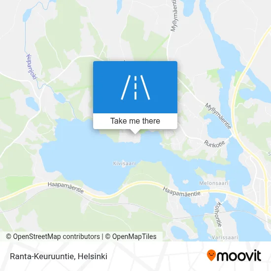 Ranta-Keuruuntie map