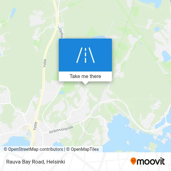 Rauva Bay Road map