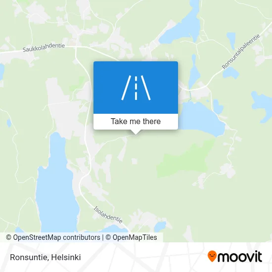 Ronsuntie map