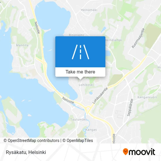 Rysäkatu map