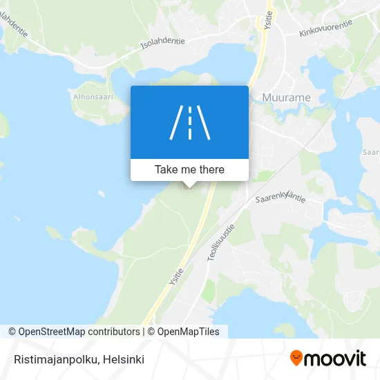 Ristimajanpolku map