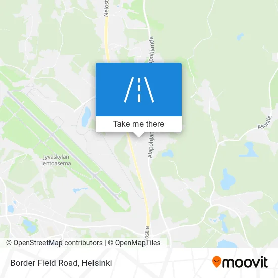 Border Field Road map