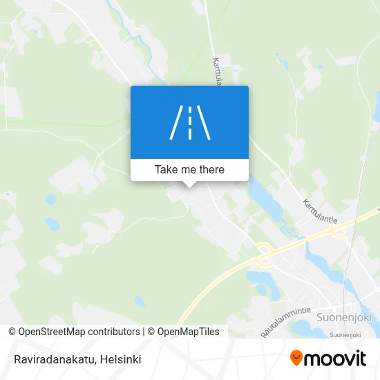 Raviradanakatu map