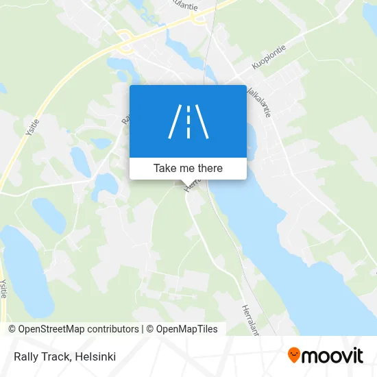 Rally Track map