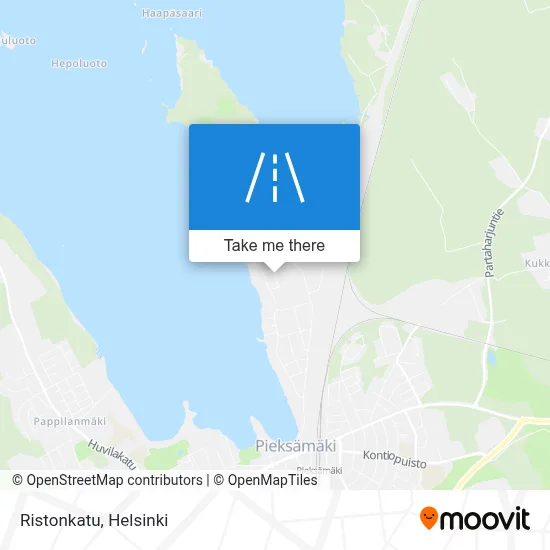 Ristonkatu map