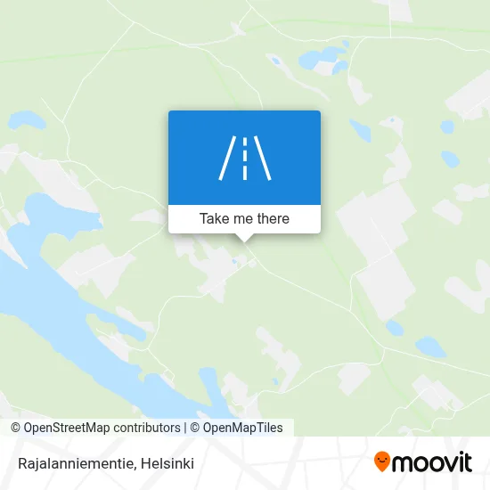 Rajalanniementie map