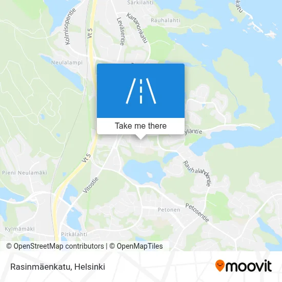 Rasinmäenkatu map