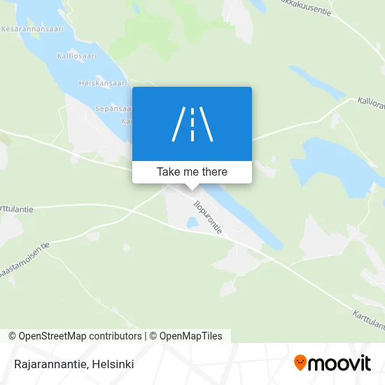Rajarannantie map