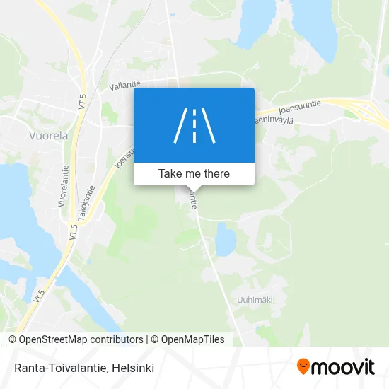 Ranta-Toivalantie map