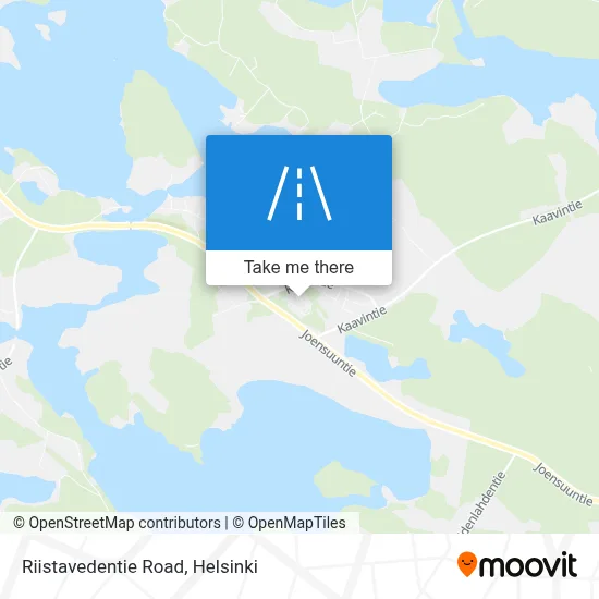 Riistavedentie Road map
