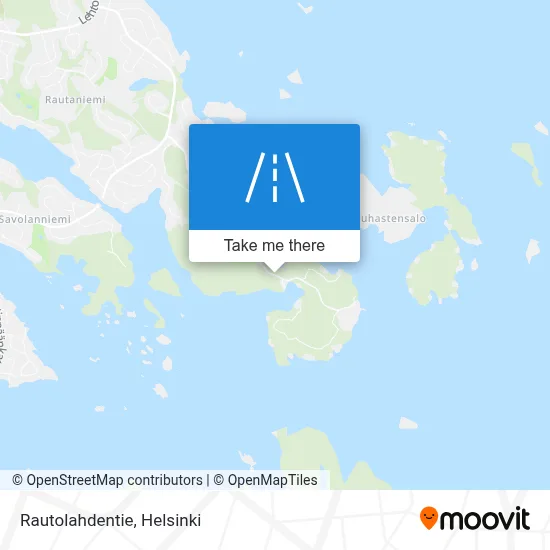 Rautolahdentie map