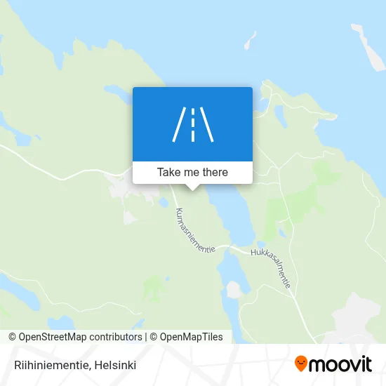 Riihiniementie map