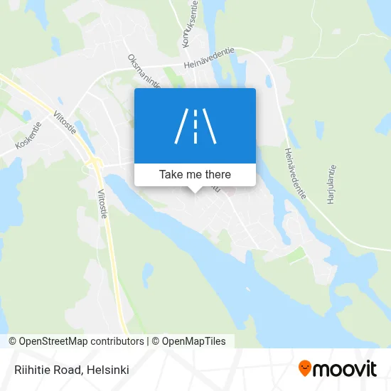 Riihitie Road map