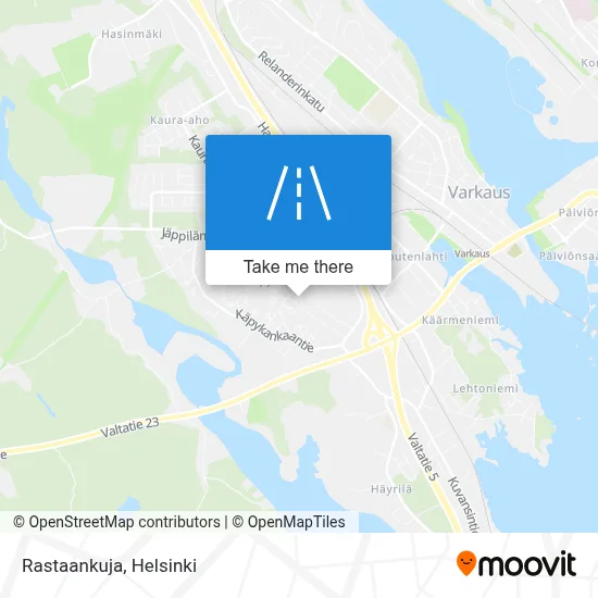 Rastaankuja map