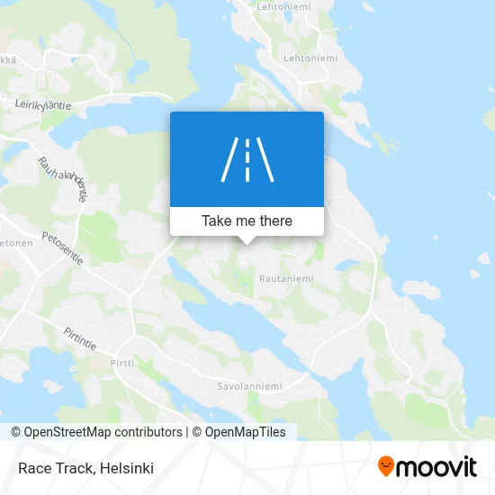 Race Track map